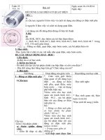 giáo án công nghệ 8  tuần 25 