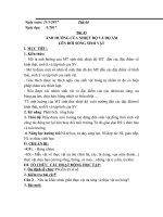 Giáo án sinh 9 tiết 43,44,45 