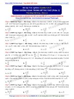 Hình không gian đề thi thử 2017 phần 2_ Khóa LUYỆN THI 2018 (ProS) – Thầy ĐẶNG VIỆT HÙNG