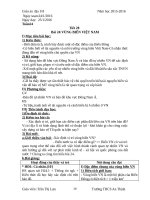 Bài soạn địa lí 8 tuần 24 