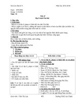 Bài soạn địa lí 9 tuần 33 