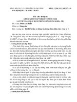 BÀI THU HOẠCH KẾT QUẢ HỌC TẬP NGHỊ QUYẾT HỘI NGHỊ LẦN THỨ 5 BAN CHẤP HÀNH TRUNG ƯƠNG ĐẢNG (KHÓA  XII)