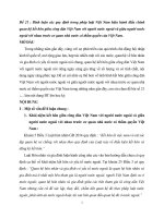 Bình luận các quy định trong pháp luật Việt Nam hiện hành điều chỉnh quan hệ kết hôn giữa công dân Việt Nam với người nước ngoài và giữa người nước ngoài với nhau trước cơ quan nhà nước có thẩm quyền của Việt Nam