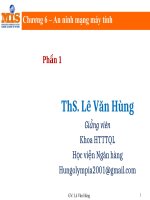 BÀI GIẢNG An ninh mạng máy tính