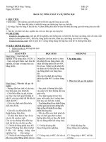 Giáo án vật lý 6 tuần 29 30 31 32 33 34 35 