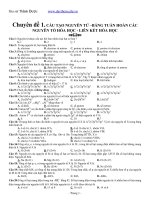 Tài liệu ôn thi thptqg hoá phần vô cơ