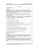 Lập kế hoạch sản xuất và tiêu thụ sản phẩm năm 2017 của TNHH MTV Khai thác khoáng sản  Tổng Công ty Đông Bắc