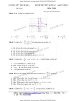 24  TS247 DT de thi thu thpt qg mon toan truong thpt nho quan a ninh binh lan 1 nam 2017 co loi giai chi tiet  8889 1487316304 