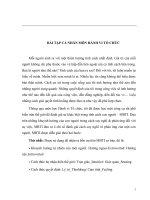 Đánh giá sự khác biệt trong tính cách con người qua mô hình  MBTI