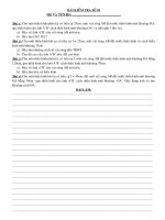 Tài liệu dạy thêm vật lý 9 bài kiểm tra số  9 2 