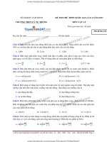 27  TS247 DT de thi thu thpt quoc gia mon vat ly truong thpt ly tu trong nam dinh lan 1 nam 2017 co loi giai chi tiet  9245 1487238090 