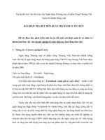 Dự án đổi mới văn hóa làm việc ngân hàng thương mại cổ phần công thương việt nam chi nhánh đông anh 