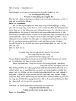 Một số bài tập về biện pháp tu từ