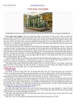 Tài liệu về cuộc cách mạng công nghiệp Anh sử 12