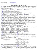2 chuyên đề ôn thi thpt qg năm 2018 môn sinh