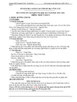 De cuong on tap ngu van  9,HKI, 2015 2016(c van) 