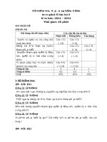 Đề kiểm tra học kì 2 môn giáo dục công dân lớp 9 