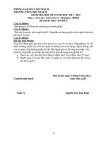 Đề kiểm tra học kì 2 môn giáo dục công dân 8 