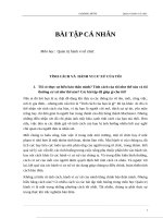 PHÂN TÍCH TÍNH CÁCH và  HÀNH VI cư xử của tôi QUA BIG 5 và MBTI