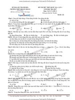 35  TS247 DT de thi thu thpt quoc gia mon vat ly truong thpt hoang hoa thanh hoa lan 1 nam 2017 co loi giai chi tiet  9244 1488422736 