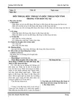 giáo án ngữ văn 9 tiết 65 