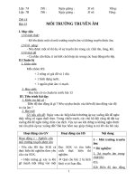 Giáo án vật lý 7 tiết  14 