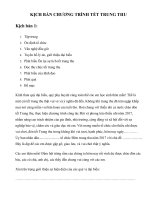 Kịch bản chương trình trung thu