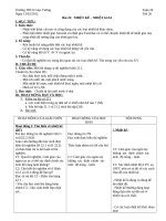 Giáo án vật lý 6 bài 22 ly 6 tiet 26 