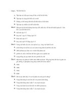 Ôn tập di truyền và biến dị cấp phân tử 3 