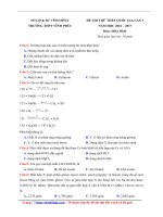 thpt chuyen vinh phuc mon hoa hoc lan 3 nam 2017 file word co loi giai 