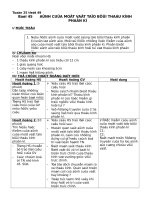 Giáo án vật lý 9 ba cột tuần  25 