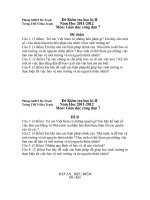 đề kiểm tra học kì 2 môn giáo dục công dân 7 