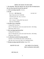 SK phat trien NL HS qua mot so KTDHTC trong chuyen de di truyen hoc quan the