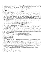 Đề kiểm tra học kì 2 môn ngữ văn 7 