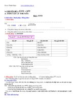 Chuyên đề Este  lipit  ôn thi thpt quốc gia môn Hoá