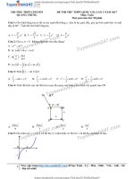 57TS247 DT de thi thu thpt qg mon toan truong thpt chuyen quang trung binh phuoc lan 3 nam 2017 co loi giai chi tiet  10609 1491900460 