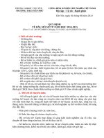 Quy dinh ve dau ho so   từ năm học  2014 2015 