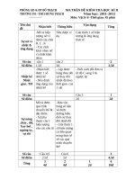 Đề kiểm tra học kì 2 vật lí 6 đề 1 