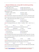 de thi thu thptqg nam 2017 mon hoa hoc truong thpt ton that tungda nang lan 1 file word co loi giai 