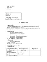 Giáo án vật lý 6 tuần  20 DEN 23 