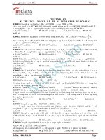 Tốc độ và cân bằng hóa học 