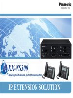 MÔ HÌNH HOẠT ĐỘNG CỦA IP PANASONIC