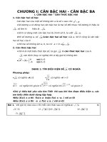 Bài tập đại số lớp 9 cả năm