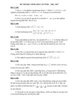 ĐỀ THI HSG TOÁN 9 NĂM HỌC 20162017 CẤP TỈNH