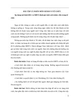 Áp dụng mô hình BIG và MBTI đánh giá tính cách nhân viên trong tổ chức