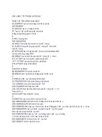 CÁC LỆNH tắt TRONG AUTOCAD