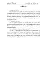 Luận văn tốt nghiệp  kế toán chi phí sản xuất lọ nhựa 100 pet  tại công ty TNHH Giang Hà Anh