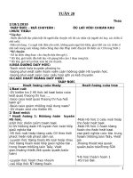 Giao an lop 3 tuan 20 chuan KTKN 