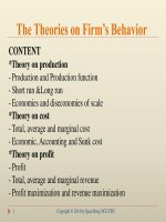 KINH TẾ VI MÔ  Chapter v   quan nguyen 