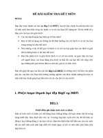 Hoàn thành mô hình MBTI để đánh giá hành vi ứng xử cá nhân